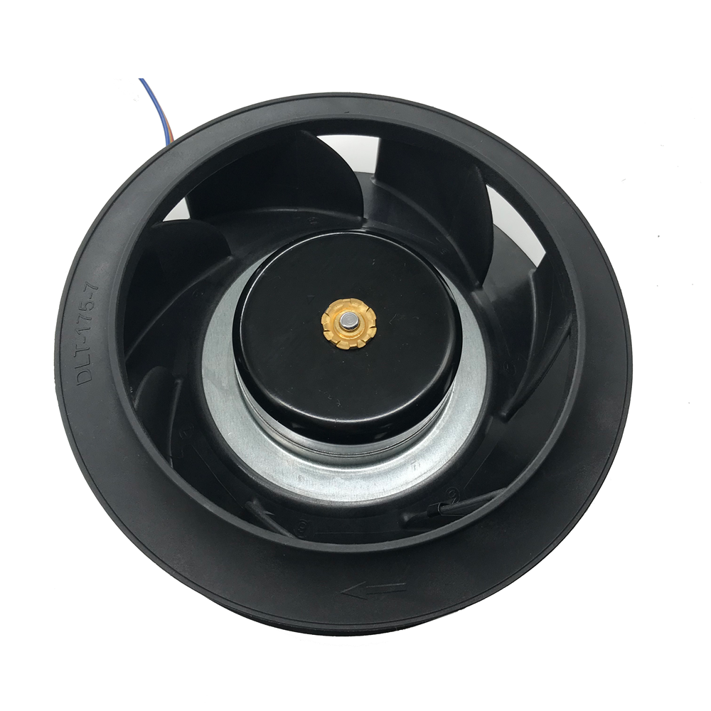 Longwell 175 X 69 mm Industry Centrifugal Supercharger Low Noise Dc 24v Brushless Motor with High air Flow 560m3/h Energy Saving