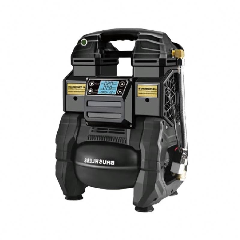 OEM Supplier 5L Tank AC220V DC 18V Dual Purpose Portable Brushless Cordless Dual-Purpose 2 in 1 Quiet Silent Air Compressor