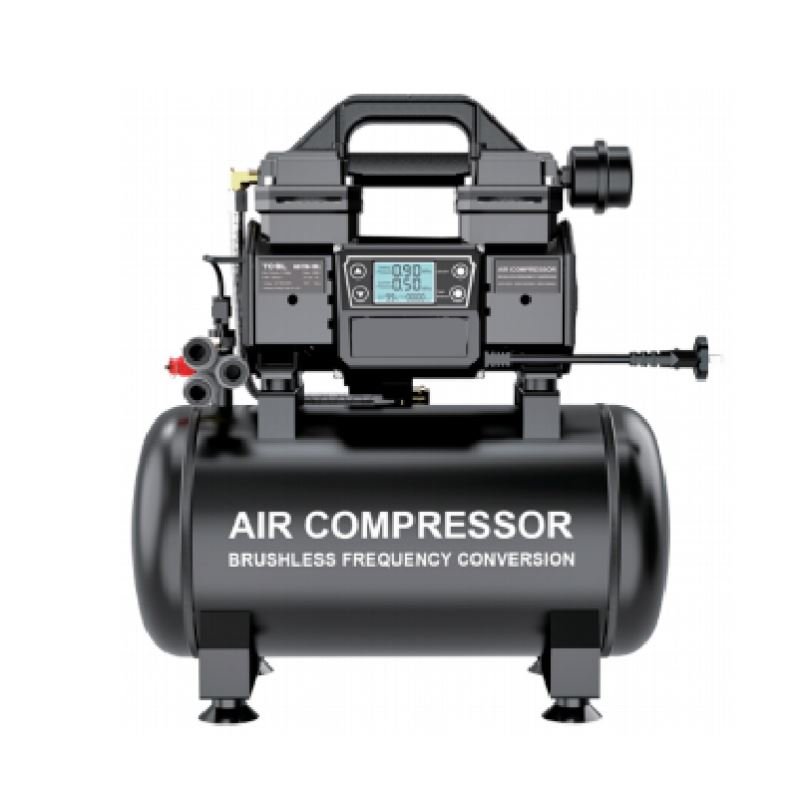 OEM Supplier 5L Tank AC220V DC 18V Dual Purpose Portable Brushless Cordless Dual-Purpose 2 in 1 Quiet Silent Air Compressor