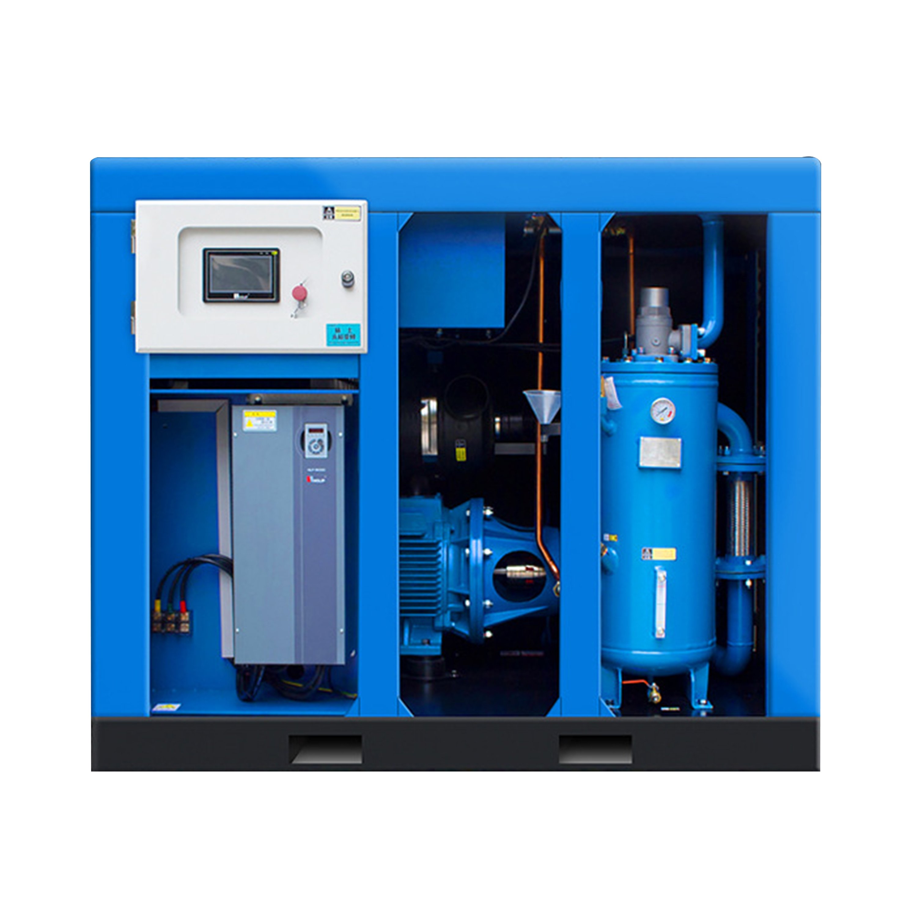 Automatic General Permanent Magnetic Rotary Screw Laser Cutting Air Compressor Machine