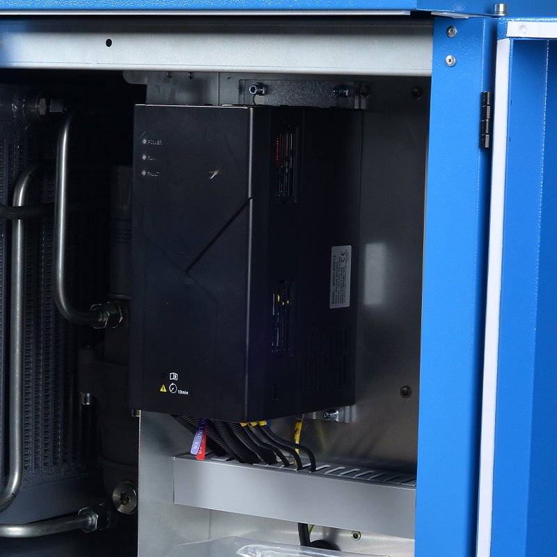 3.7Kw Industrial Silent Machine Pump Type Integrated Screw Air Compressor With Tank and Dryer Customizable