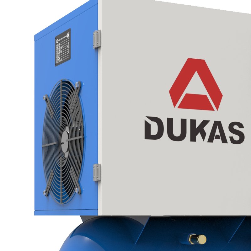 3.7Kw Industrial Silent Machine Pump Type Integrated Screw Air Compressor With Tank and Dryer Customizable