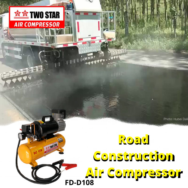 High Efficiency 12V Suspension Air Compressor Construction Weatherproof Long Duty Cycle DC Oil Free Pump Industrial Compressors