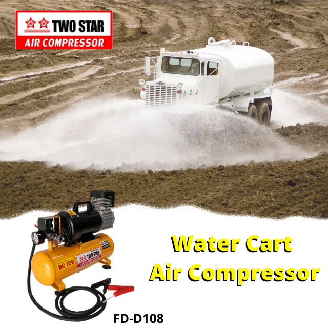 High Efficiency 12V Suspension Air Compressor Construction Weatherproof Long Duty Cycle DC Oil Free Pump Industrial Compressors