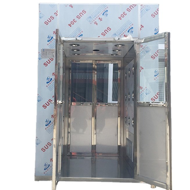 Stainless Steel Clean Room air Shower Cabin with Automatic Door