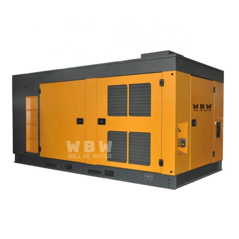 Truck Skid Mounted Diesel Screw Air Compressor 30bar 36m3/min diesel Engine air Compressor