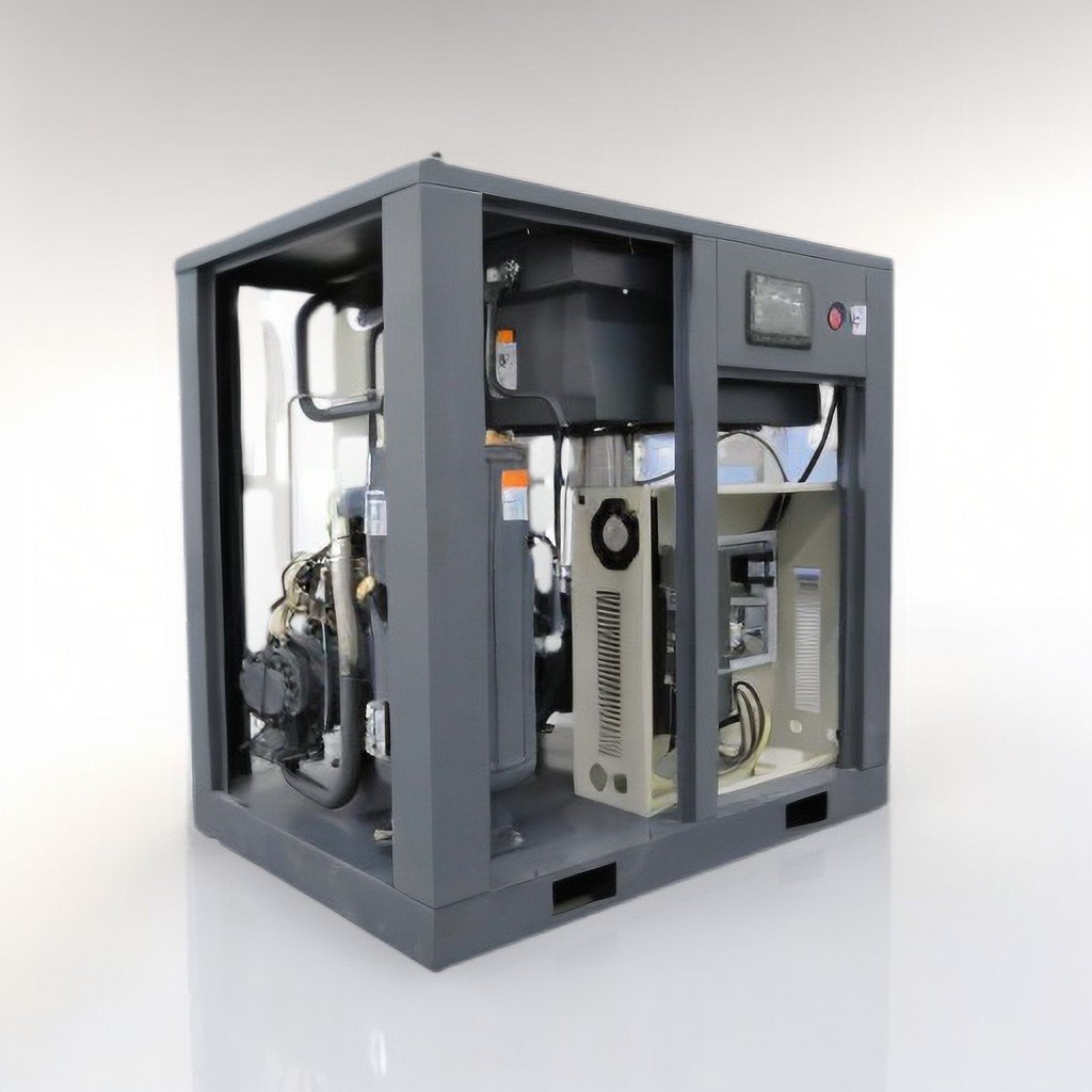 Langair 55KW 75HP Low Pressure Screw Air Compressor, Energy Saving & Environmentally Friendly