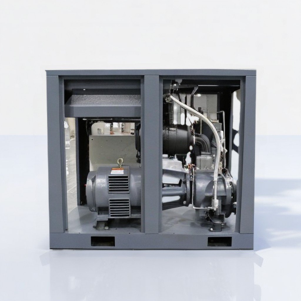 Langair 55KW 75HP Low Pressure Screw Air Compressor, Energy Saving & Environmentally Friendly