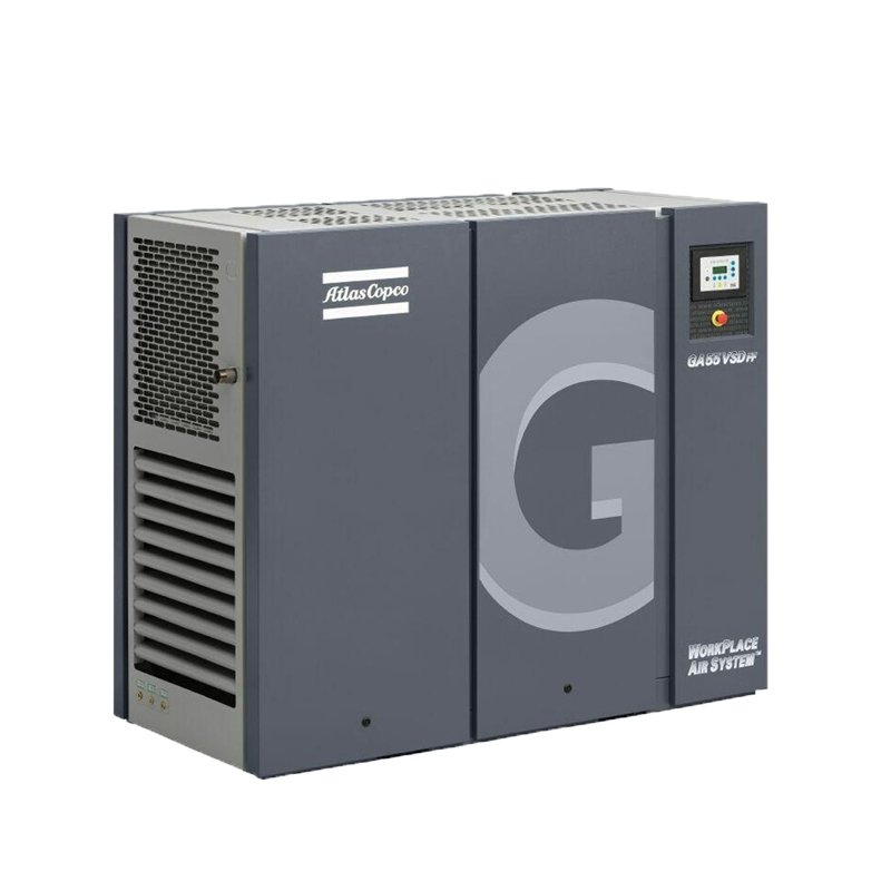 75HP Compressor Air Screw Atlas Copco one/three Phase 220/380/400V 8/10bar 55KW Air Compressor