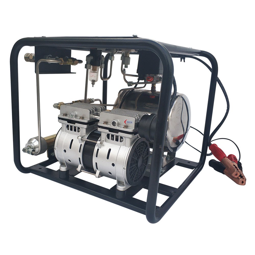 8 bar Breathing Silient Diving scuba 12 Volt air Compressor