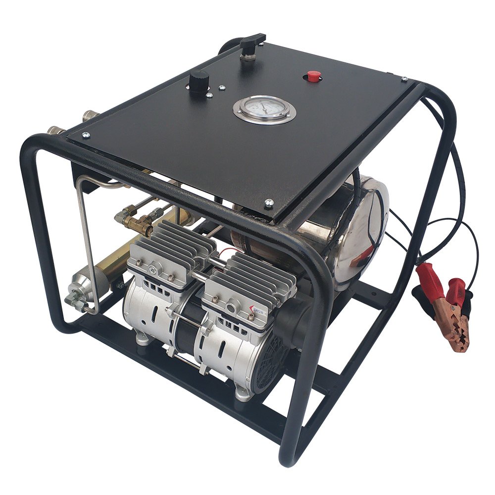 8 bar Breathing Silient Diving scuba 12 Volt air Compressor