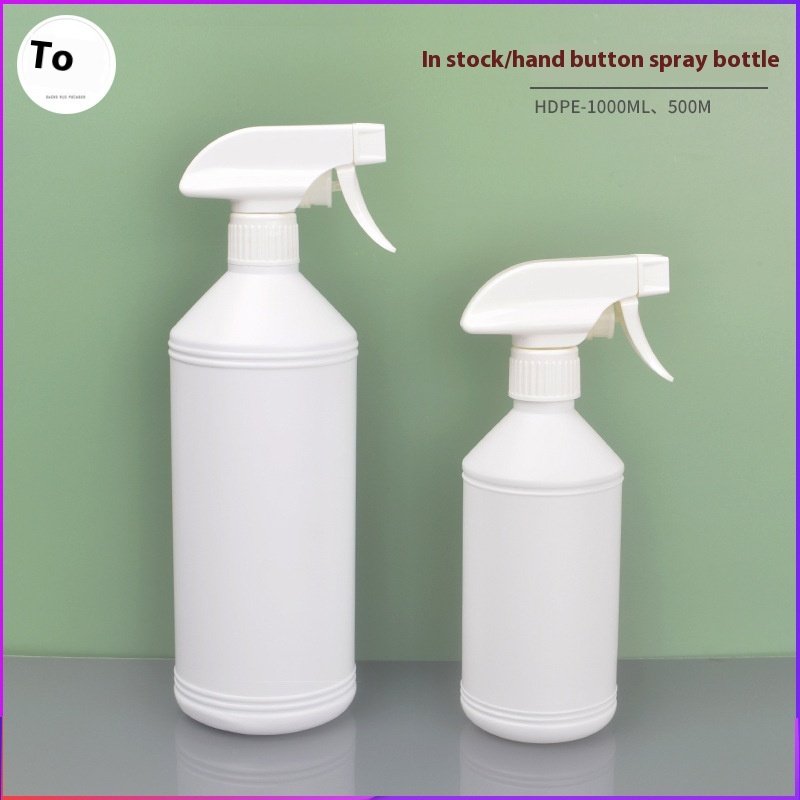 Stock 1 Liter Plastic Watering Can 1000ml Home Garden Spray Bottle Air Conditioning Cleaning Disinfection Daily Chemical