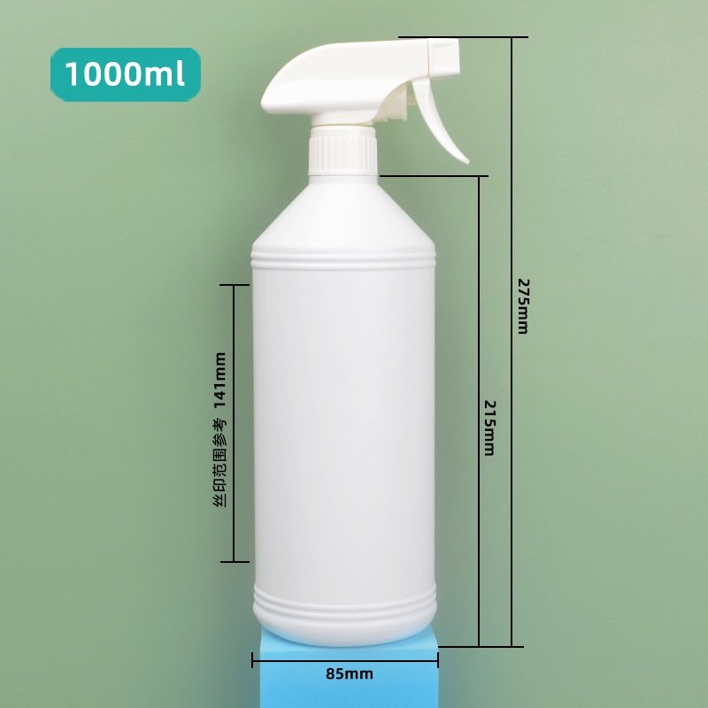 Stock 1 Liter Plastic Watering Can 1000ml Home Garden Spray Bottle Air Conditioning Cleaning Disinfection Daily Chemical