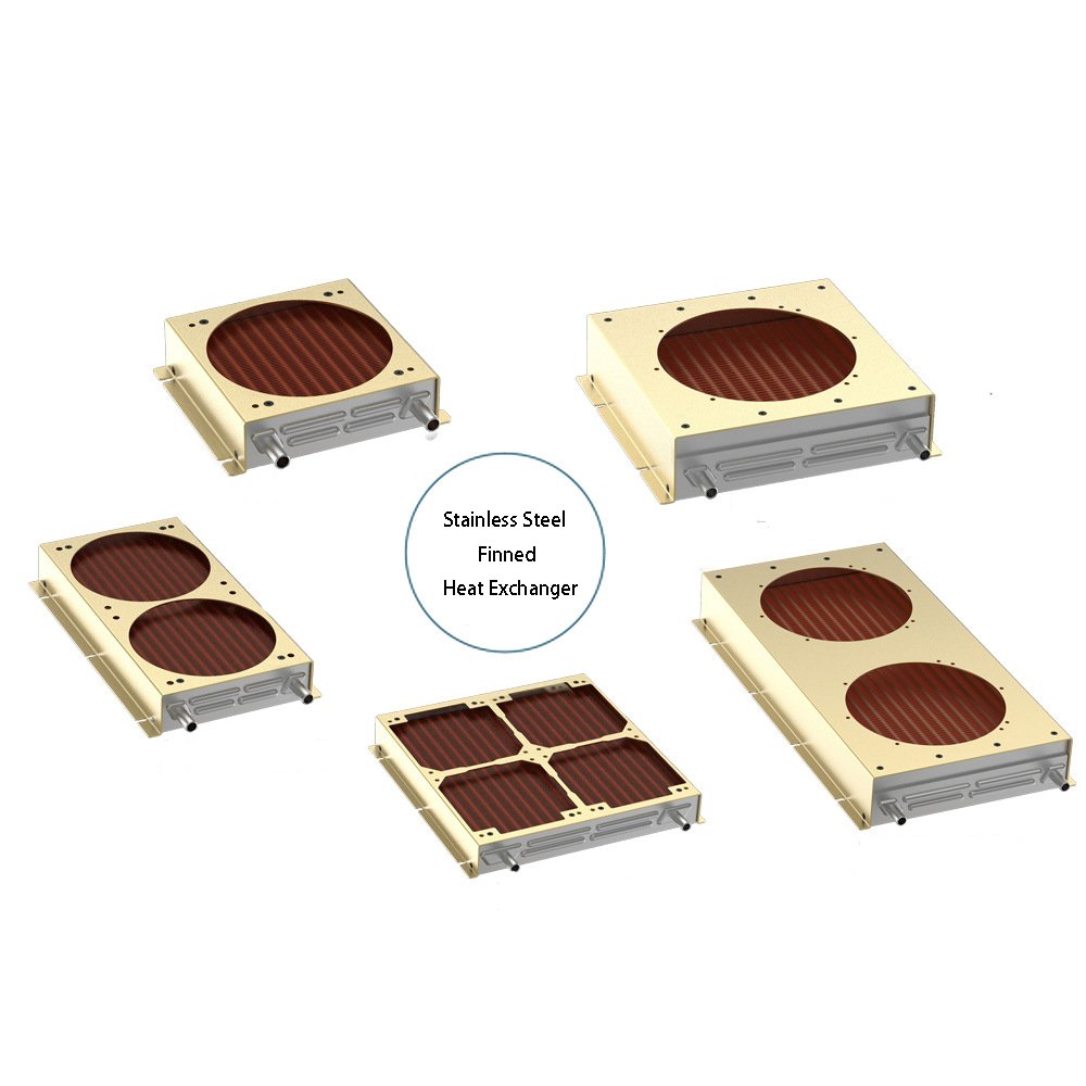 Factory Price Custom Tech Industri Exchang Heat air Cooler Evaporator Conditioner Fin Condenser Freezer and Refrigerator