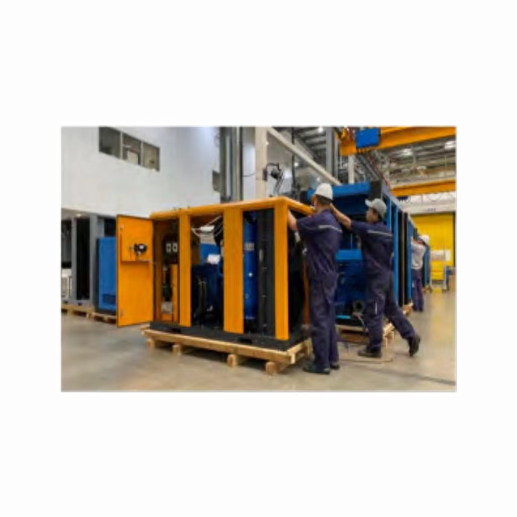 UNITED 0.8Mpa 500KW 6000V/50Hz Two-stage Water Cooled Screw Air Compressor Good Quality