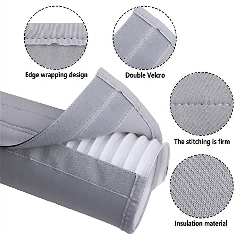 Polyester Fibre AC Covers Ac Accessories Air Conditioning Pipes Covers for Indoor Portable Insulated Air Conditioner Pipe Cover