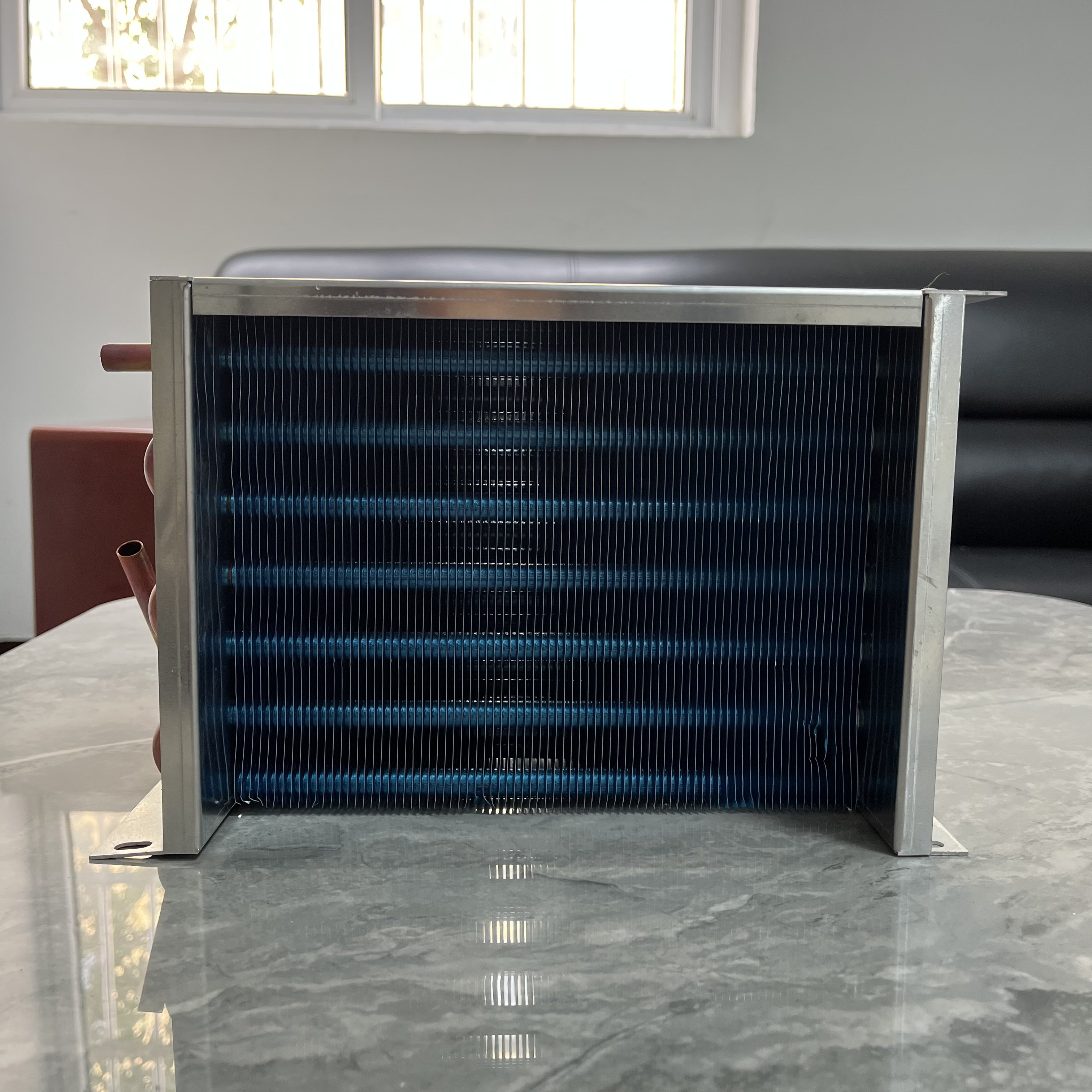 Copper Tube Finned Heat Exchanger Air-Conditioner Evaporator Condenser for Efficient Heat Dissipation
