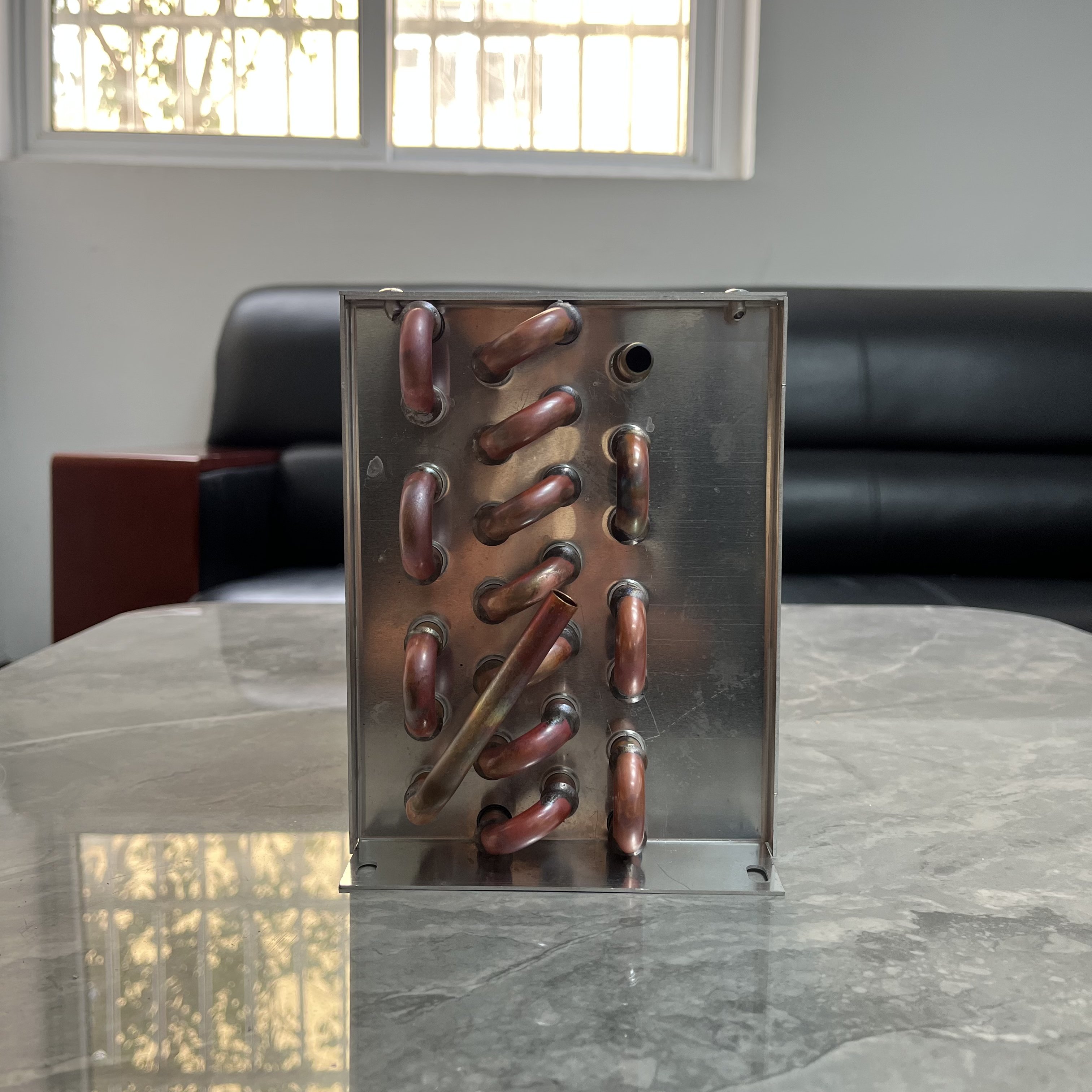 Copper Tube Finned Heat Exchanger Air-Conditioner Evaporator Condenser for Efficient Heat Dissipation