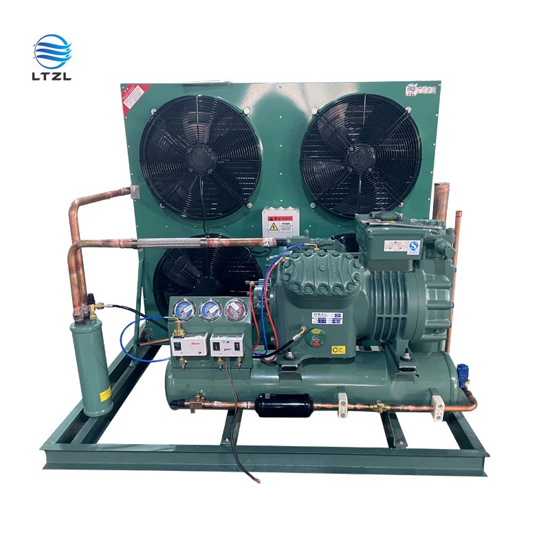 Factory 10hp 12hp 15hp 20hp 30hp 40hp 380V air Cooled Compressor Condensing Unit Brand New Copeland Compressor Cooling System