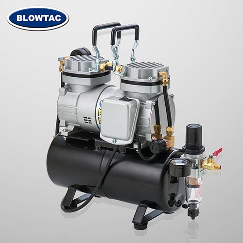 Reliable Taiwan Brand Oil Free Mini Air Compressors Airbrush Compressor for Farms