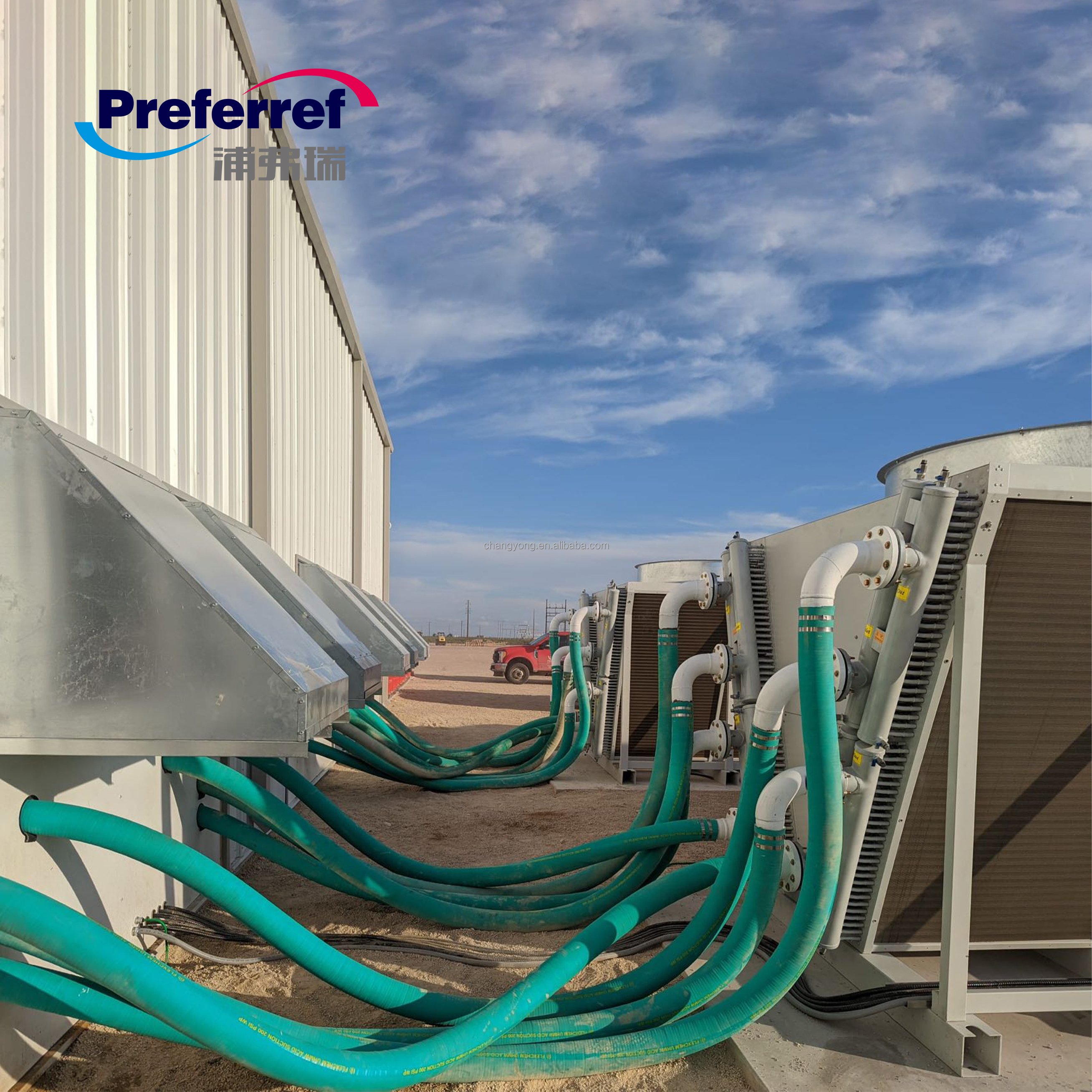 Factory Price Air Liquid Immersion Cooling Data Center Cooled Heat Exchanger Cooler 40 K Unit