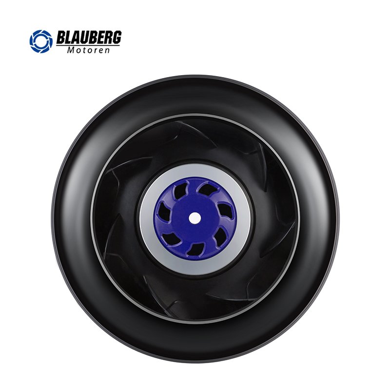 Blauberg 190 Mm Backward Curved Low Noise Industrial Brushless Air Ec Factory Waterproof Brushless Air Ec Centrifugal Fan