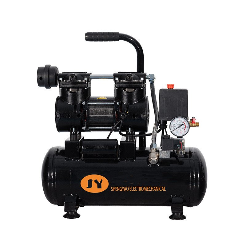 Factory Direct Sale air Compressor Woodworking Machinery High Speed Oil-free Silent Mini air Compressor