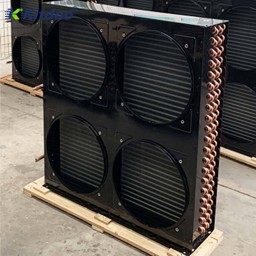 Low Noise Air Cooled Freezer Condensing Unit Air Cooled Condenser for Cold Room Refrigeration