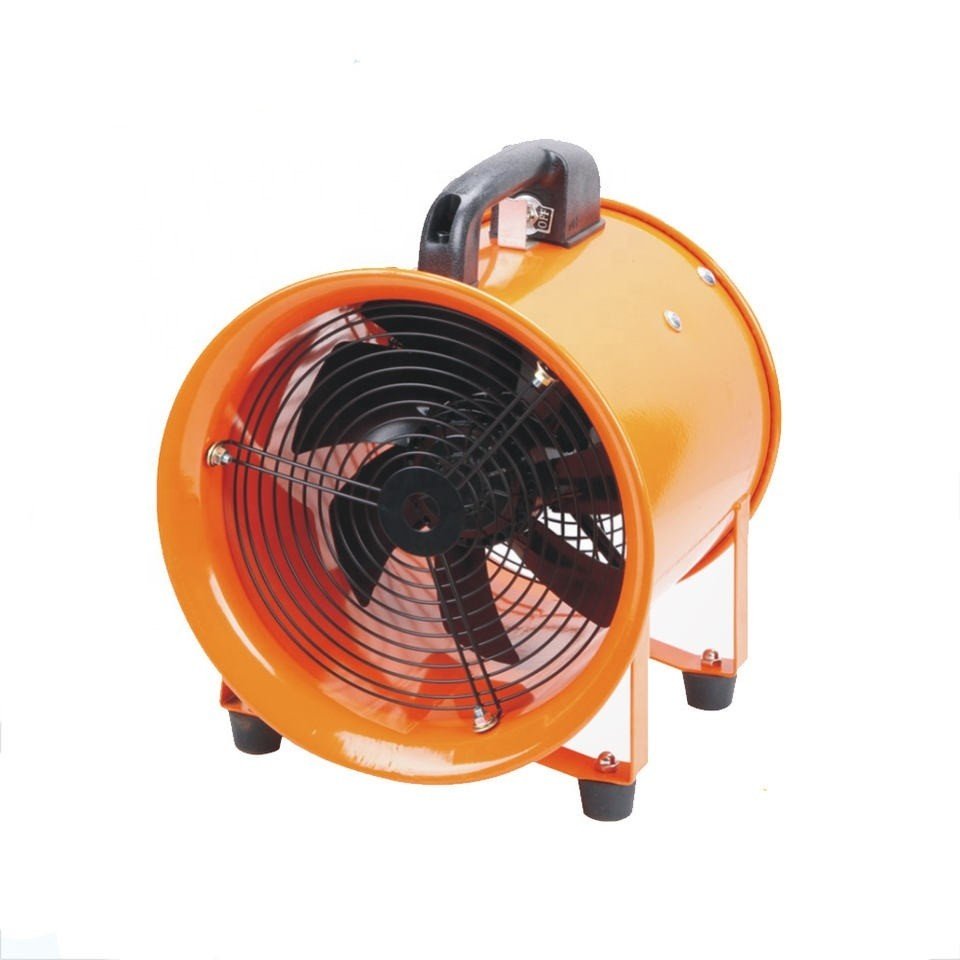 12 Inch Portable Explosion-proof Fan Hand Push Exhaust Ventilation Fans Large Volume Axial air Blower