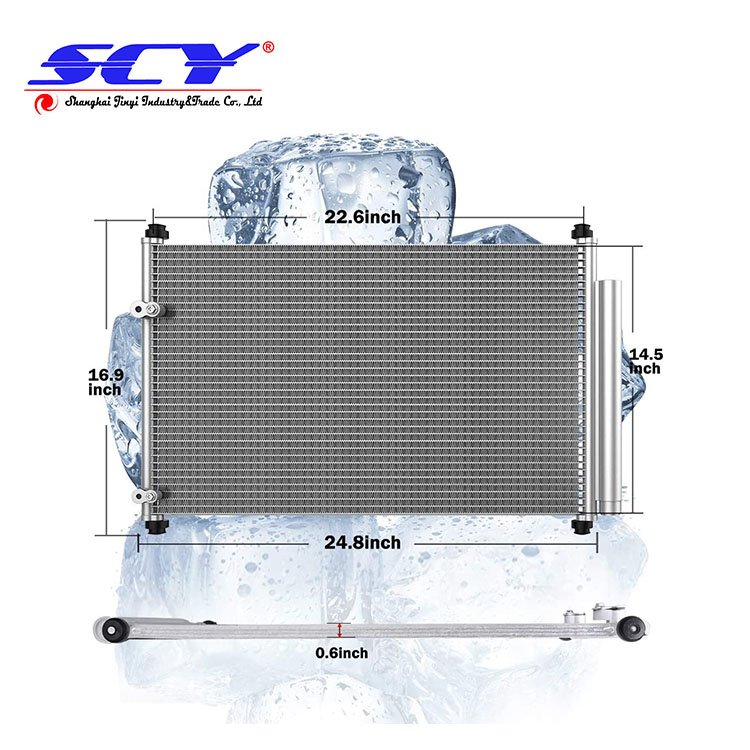 A/C a C Small Car AC Condenser Price Automotive for Toyota Corolla Auto Air Condensate Conditioning 8845002330 Car AC Condenser