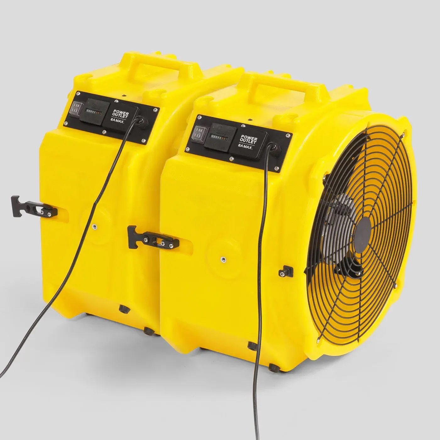 Multi GFCI Floor Brackets Fan Wholesale 4000 CFM Portable Axial Fan for Carpet Floor Blower Dryer Restoration