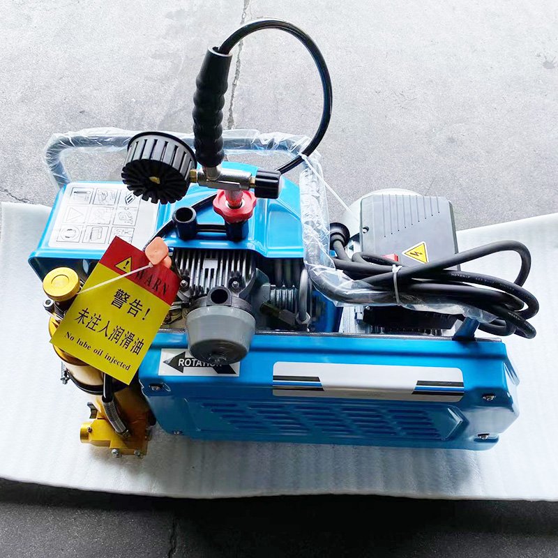 Paintball / Scuba Diving / Fire Fighting Portable Industrial 300 bar High Pressure Air Compressor GDR-100E