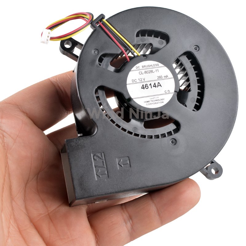 CL-8028L-11 8cm 80mm Blower Fan 80x80x28mm DC12V 260mA Centrifugal Fan Cooling Fan for Projector Printers