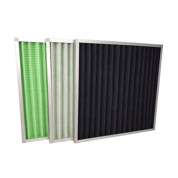 Wholesale Industrial Air Conditioning Hepa Pleated Panel Air Filters MERV 13 Primary Filter Cleaning Equipment Mini Pleats
