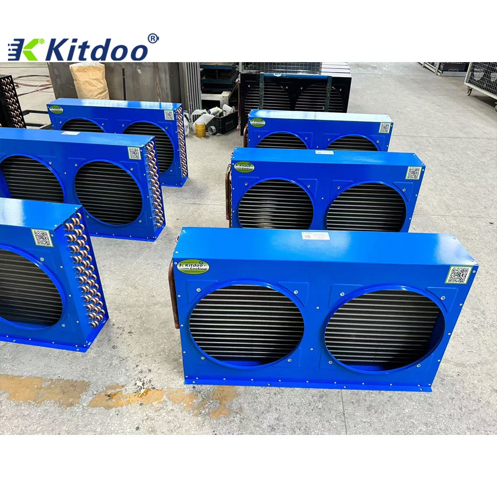 High Efficiency Heat Exchanger Fin Condenser Air-Cooled Condenser For Cold Room