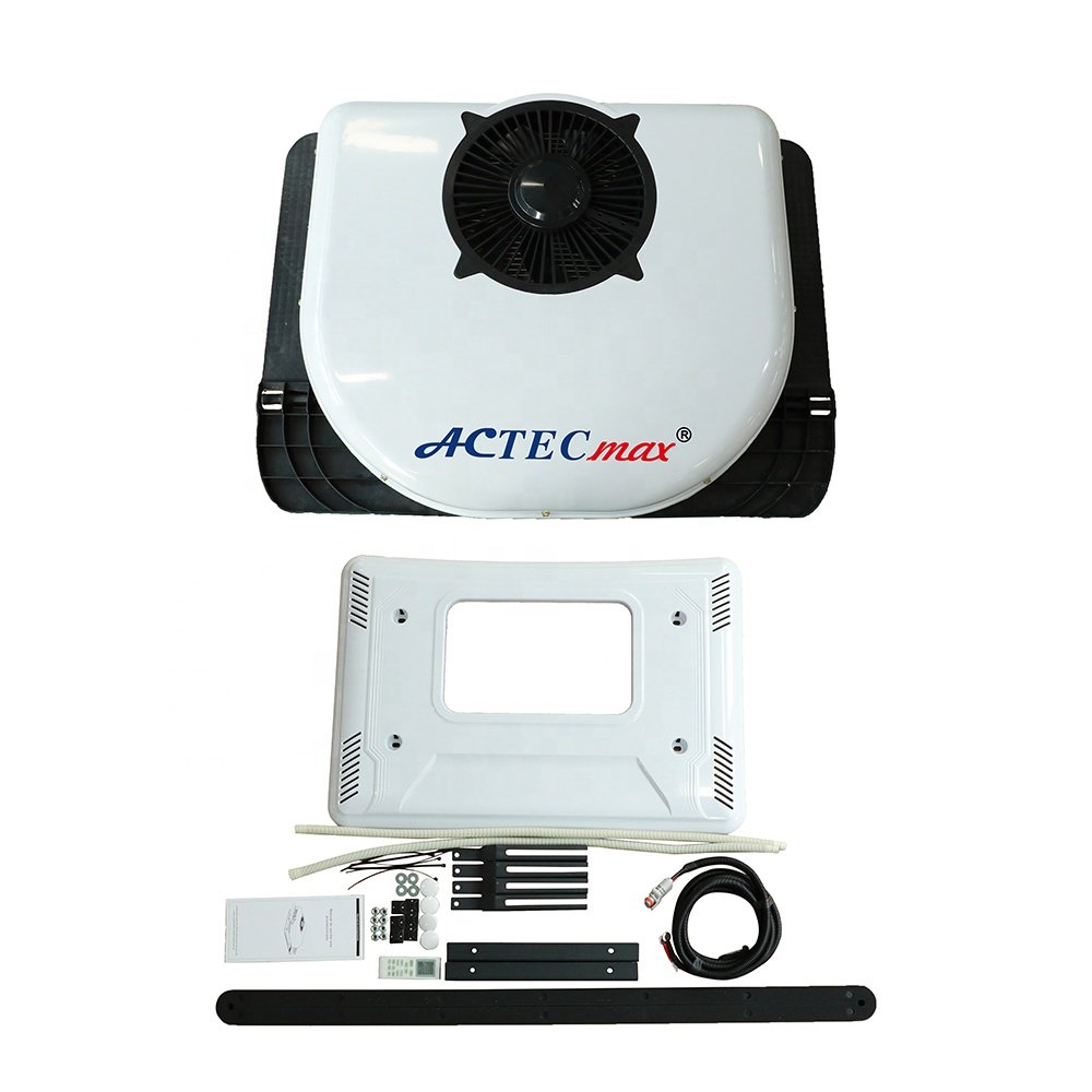 12V Truck Roof Air Conditioning AC.161.128.01 Van 24V Air Conditioner with Electric Compressor Condenser Fan Evaporator Blower