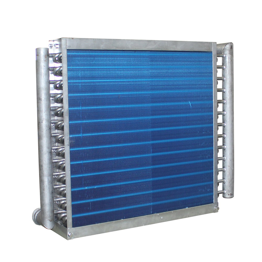 China Custom Air Cooled Copper Tube Condenser Heat Exchange Custom Chiller Copper Tube Aluminum Finned Heat Exchanger
