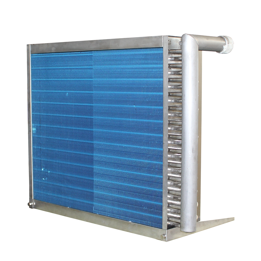 China Custom Air Cooled Copper Tube Condenser Heat Exchange Custom Chiller Copper Tube Aluminum Finned Heat Exchanger