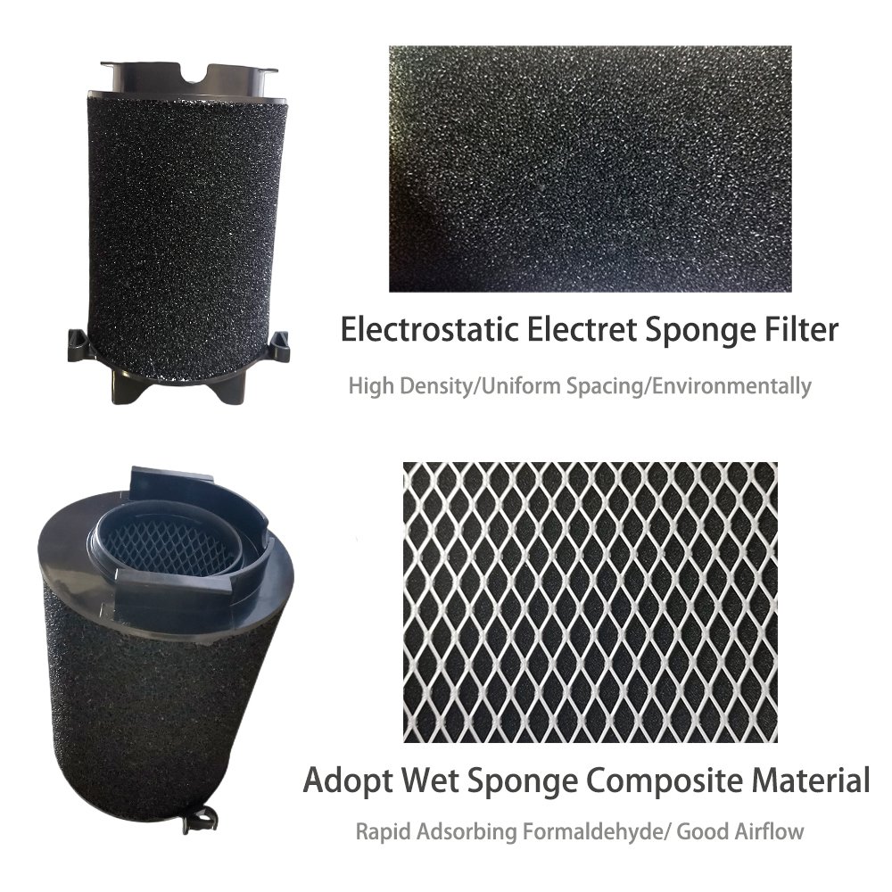 Xtechnor Cair Air Filter for Volkswagen Sponge Engine Filter Intake for Golf 5 1.6 2.0 2013 2014 2015 2016 2017 2018 2019