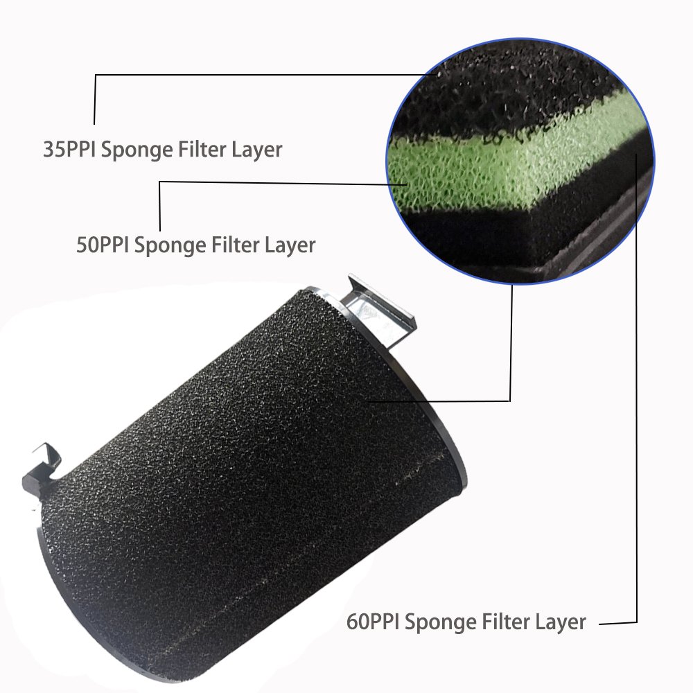 Xtechnor Cair Air Filter for Volkswagen Sponge Engine Filter Intake for Golf 5 1.6 2.0 2013 2014 2015 2016 2017 2018 2019