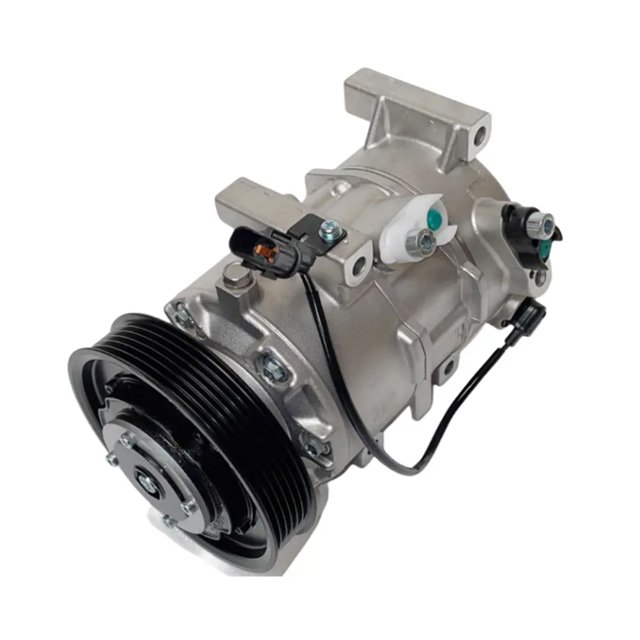 OEM 977011R100 977011W600 6PK 125MM New 12V AC Compressor for KIA Rio Hyundai Accent 2014 Manufactured Air Compressors