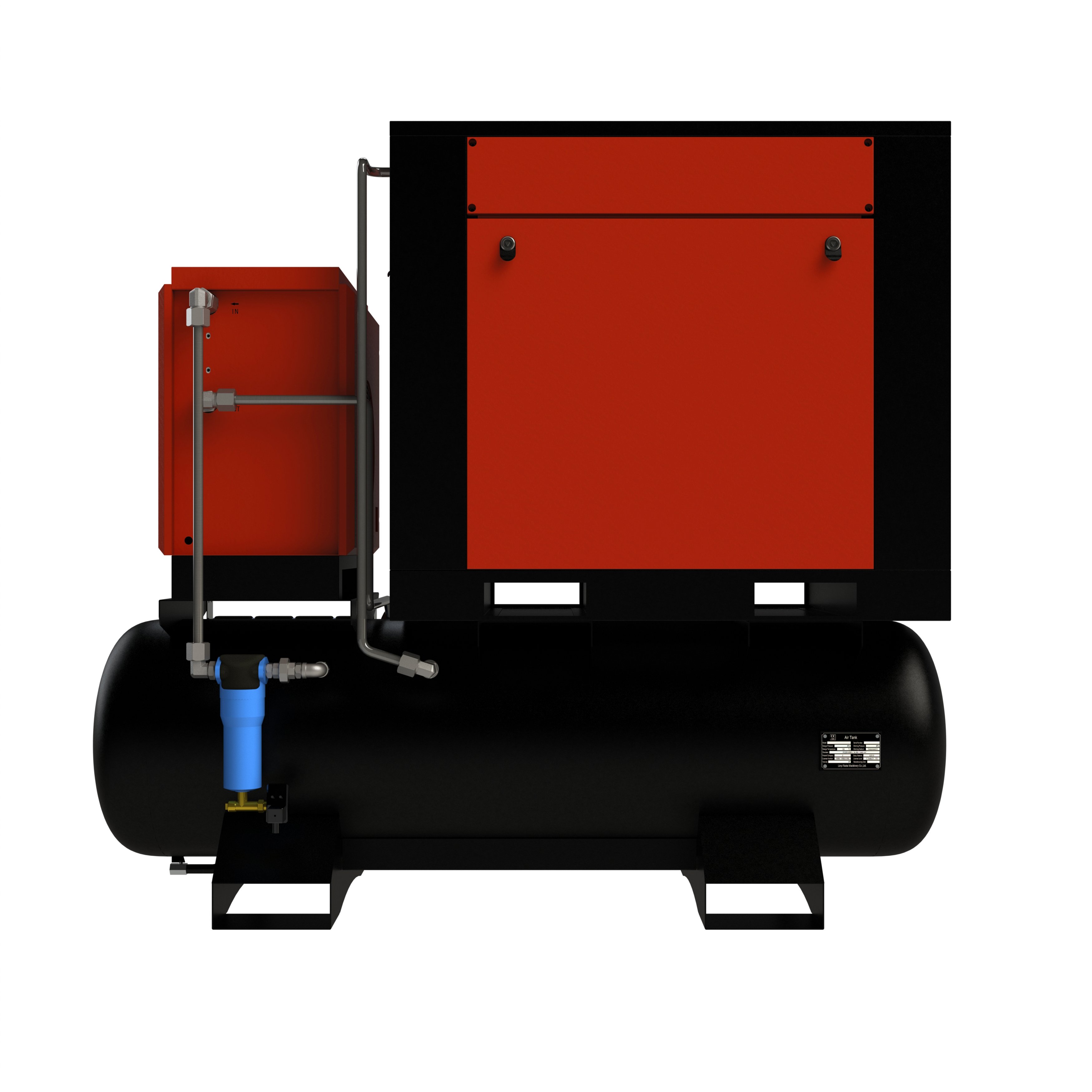 OEM Multi-Specifications 15KW 20HP 16Bar Screw Air Compressor for Laser Cutting Machine Intelligent