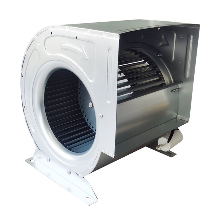 Quality 8-9 450W Single Speed Motor Metal Housing Duct Centrifugal Ventilation Fan for Hood Extraction & Kitchen Fume Extractor