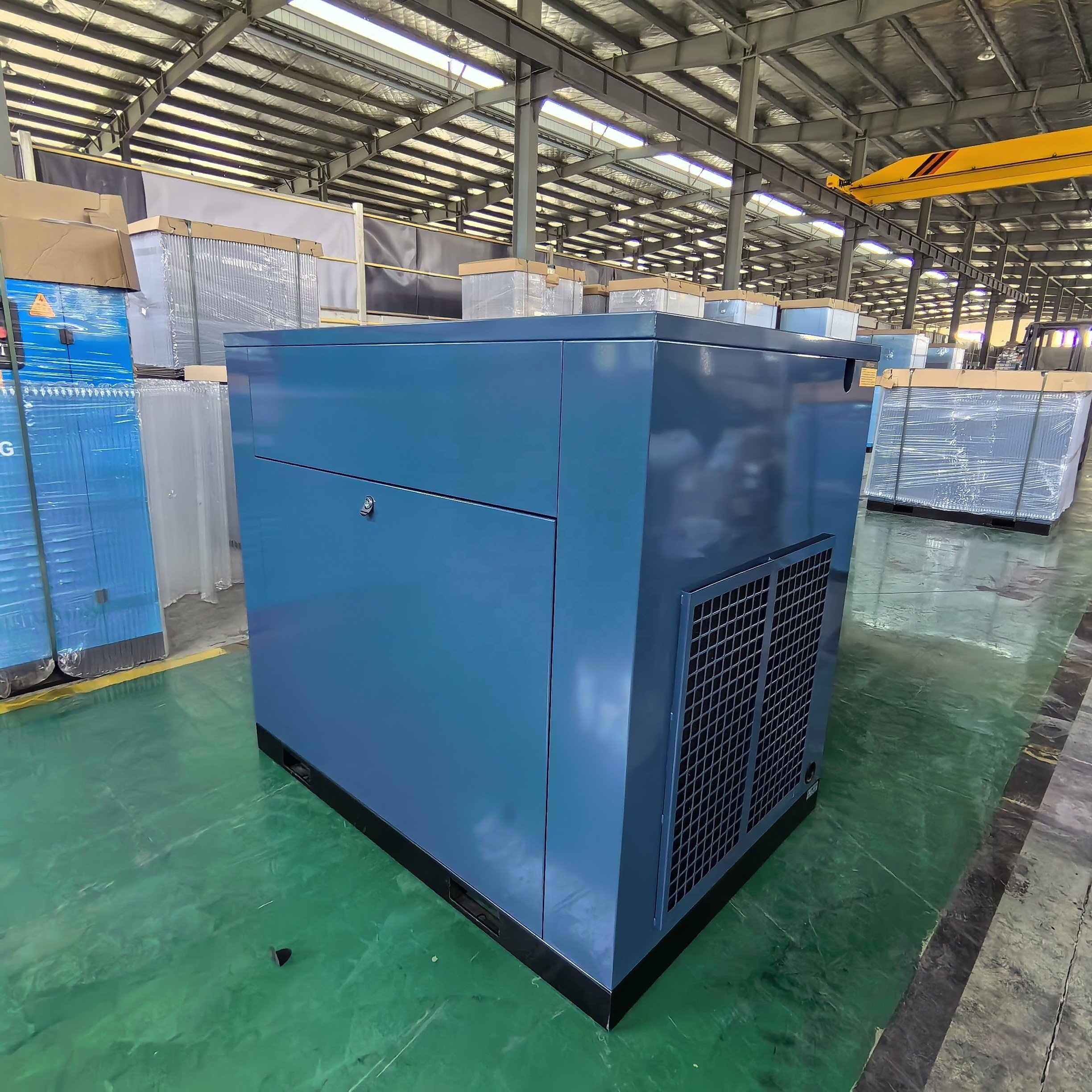45kw VSD Series PM Motor Screw Air Compressor for Sand Blasting Kaishan BMVF45