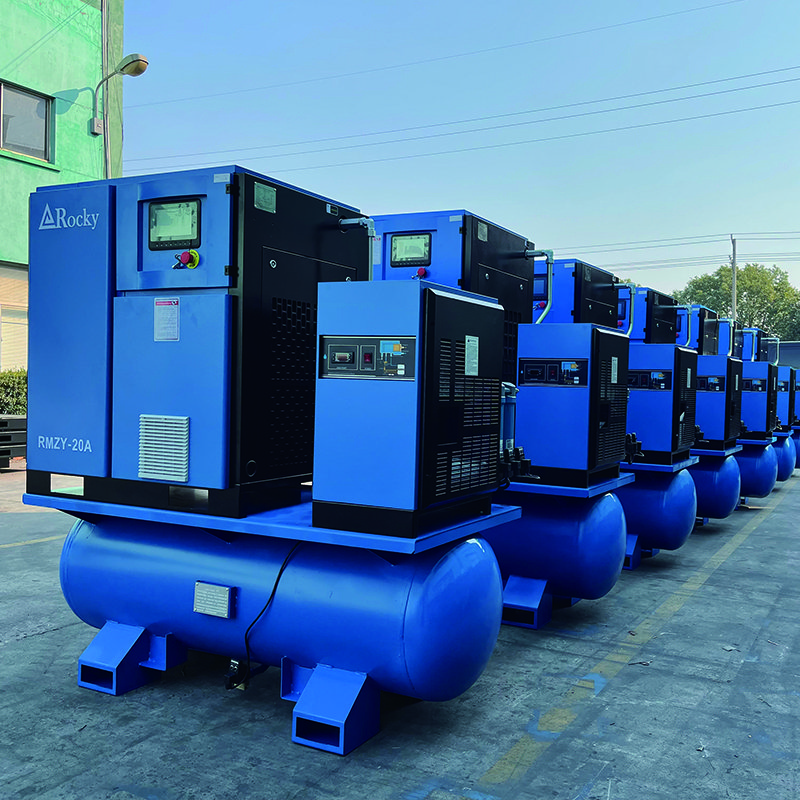 Combined PM VSD 16 bar High Pressure Fiber Laser Cutting Screw Air Compressor RMZY-20A
