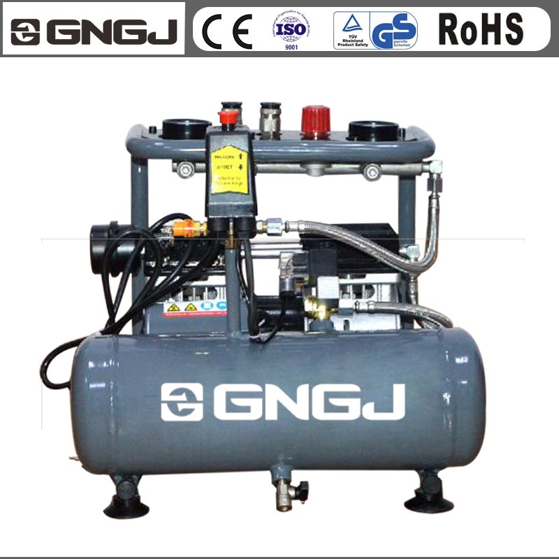 Advanced New Design Electric Mobile Portable Silent Cylinder Oil Free Compressure air Compressor with Painting