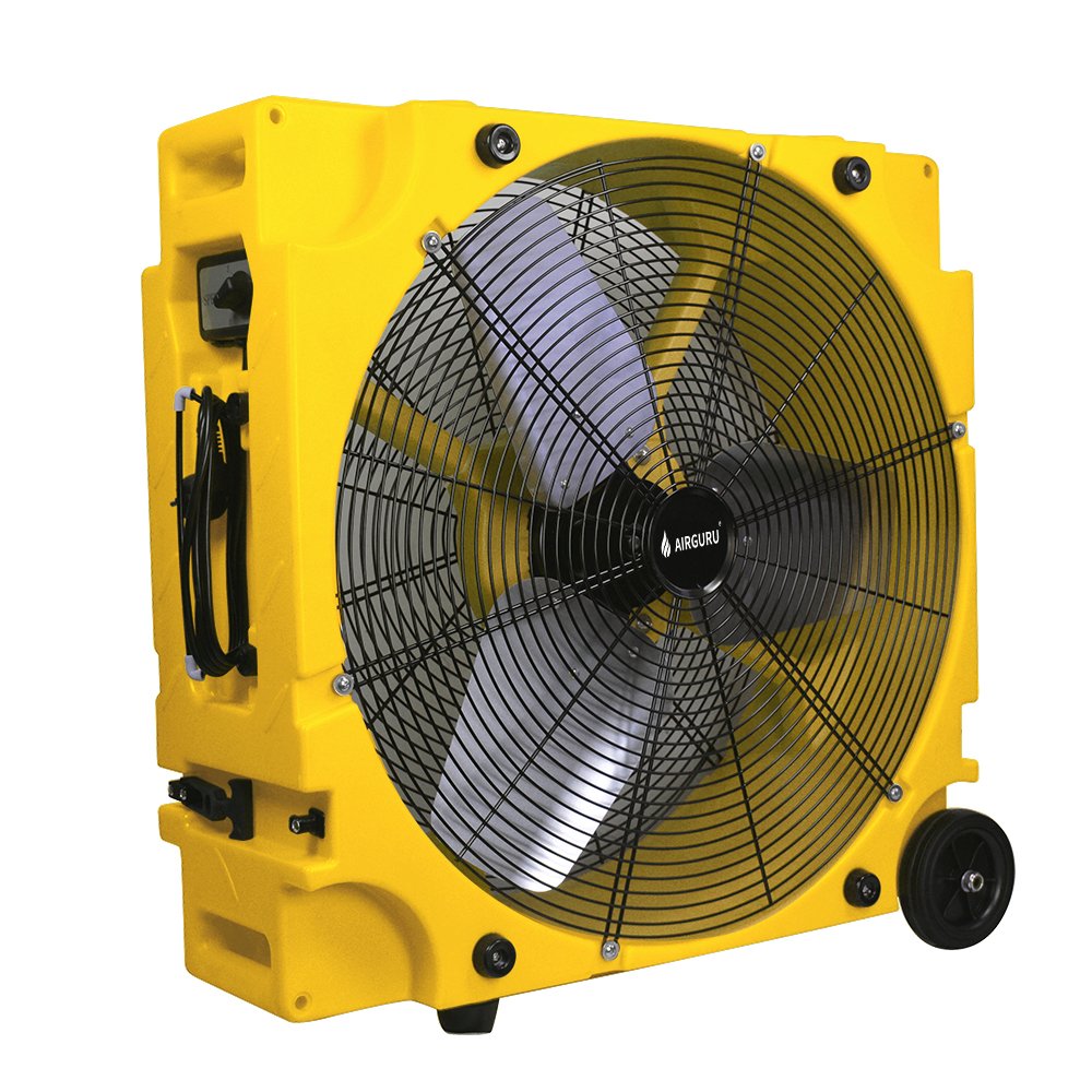 24" 600mm Puraero Drum Fan PDF-24 Blower CE SAA Axial Ventilator air Mover air Extractor Stand Fan for Exchanger Dust Collected