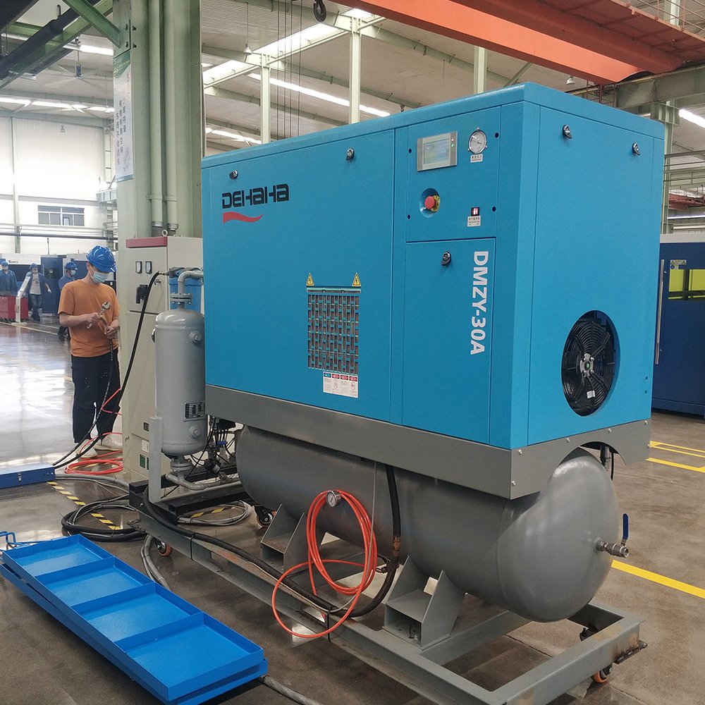 High Pressure All-in-one Screw Air Compressor for Fiber Laser Cutting Application