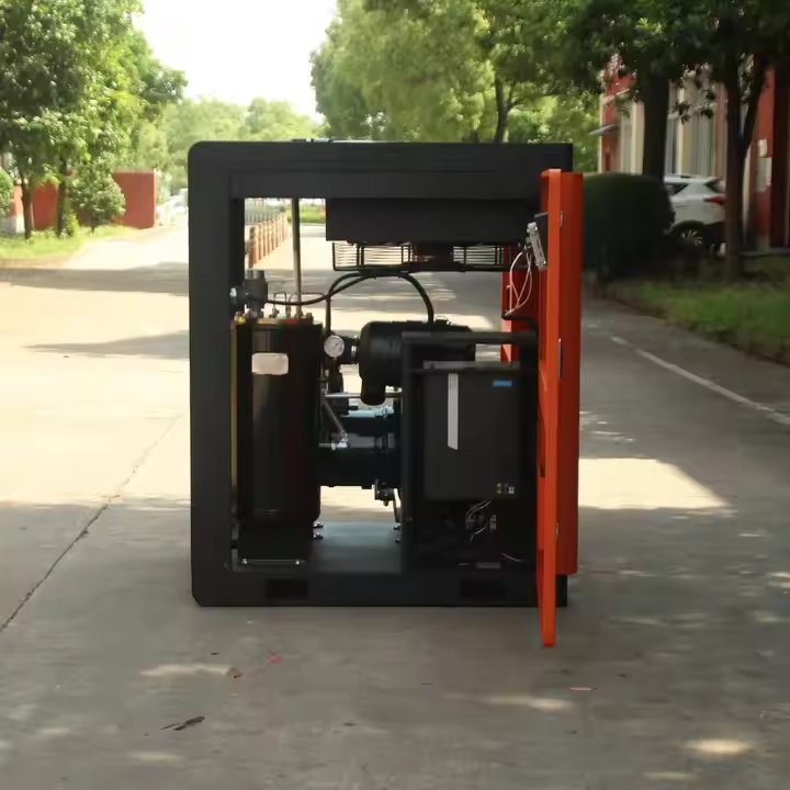 Direct From Factory High-Efficiency 37KW Oil-Cooled Screw Air Compressor Industrial Application AC Power with Lubricated Style