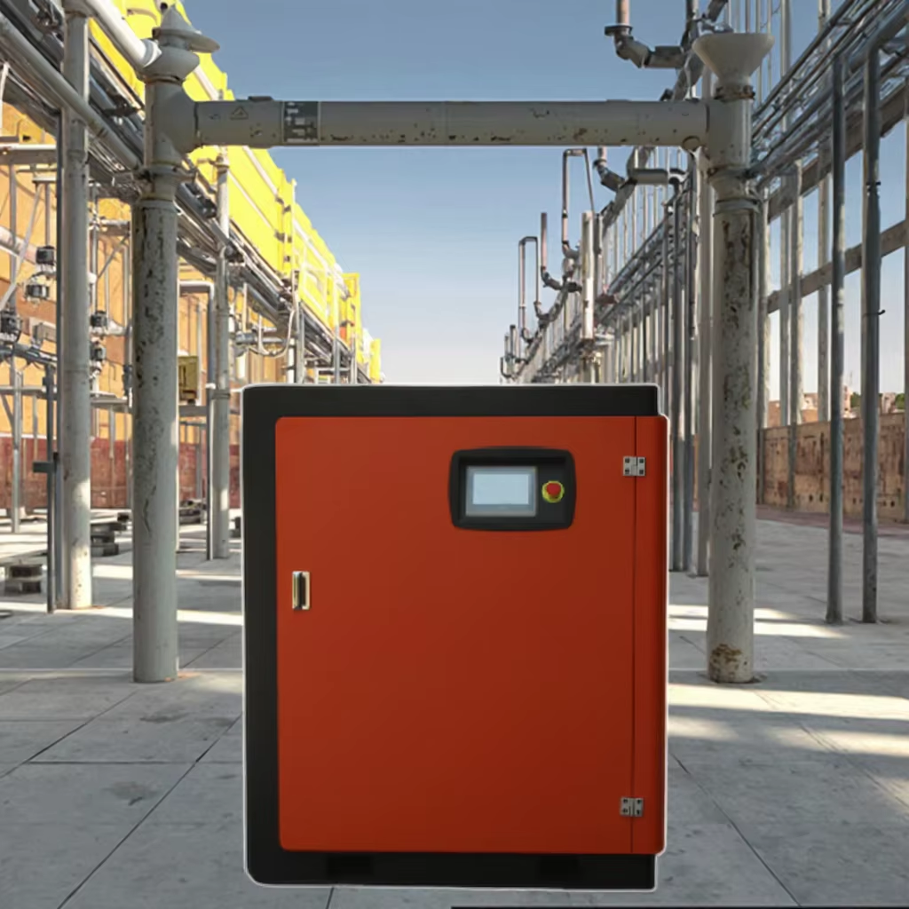Direct From Factory High-Efficiency 37KW Oil-Cooled Screw Air Compressor Industrial Application AC Power with Lubricated Style